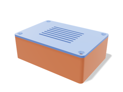 Electronics enclosure model