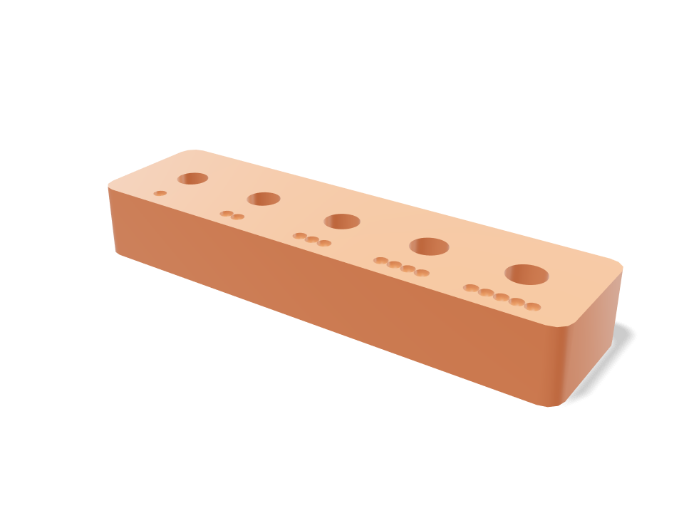 Heat-set insert tester 3D model