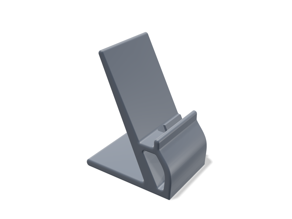 Phone charging stand 3D model