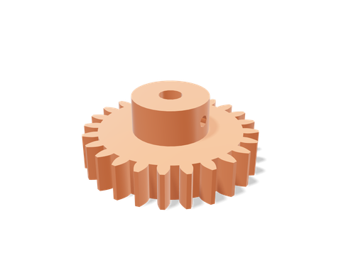 Spur gear model