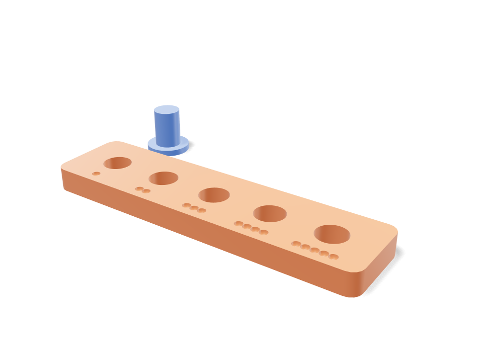 Tolerance tester 3D model