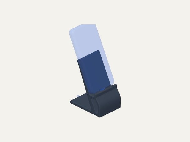Phone charging stand, a 3D printable design