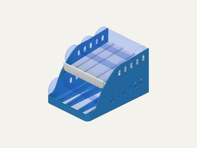 Celsius fridge can dispenser, a 3D printable design