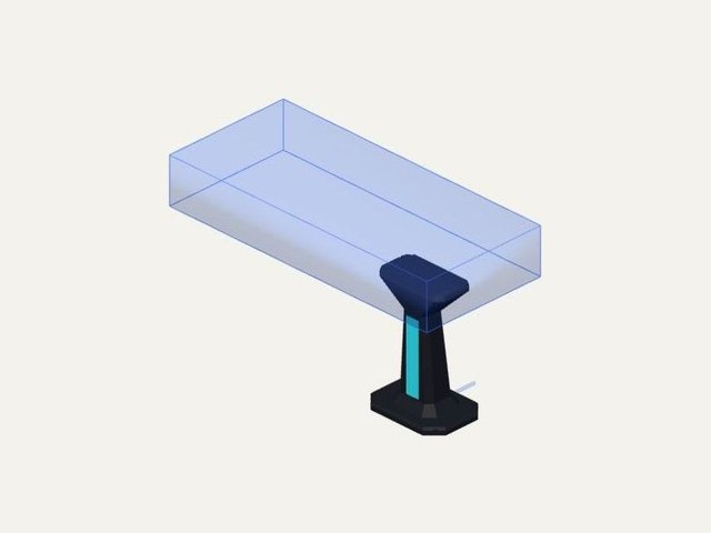 Cyberpunk GPU support with LED bar, a 3D printable design
