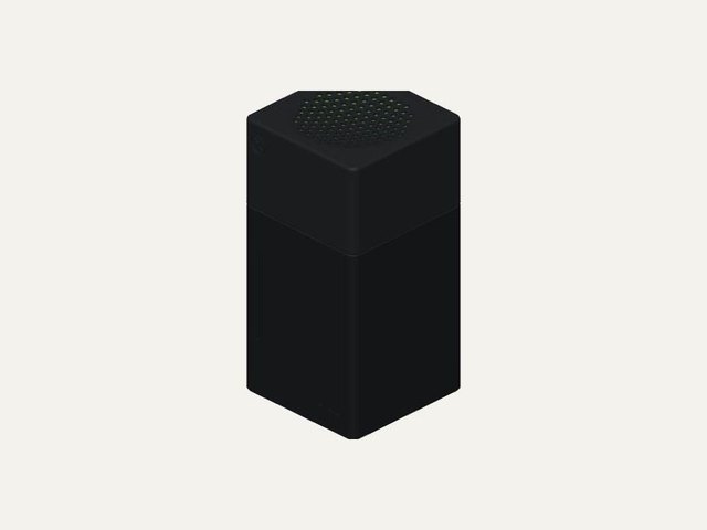 Xbox Series X can koozie with lid, a 3D printable design