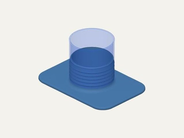70 mm window pipe end (copy), a 3D printable design