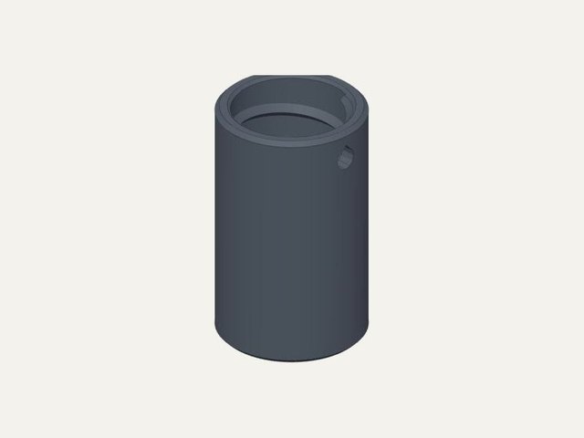 Tube with inner spiral, a 3D printable design