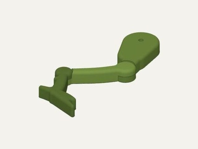 Print-in-place T-Rex leg, a 3D printable design