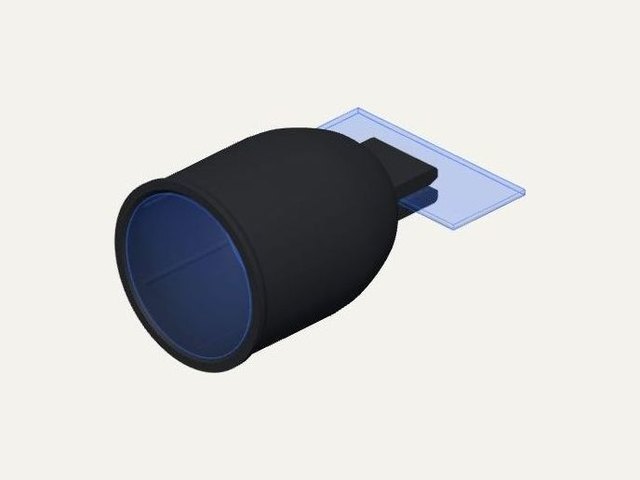 2022 D-Max 52 mm gauge pod (vent clip), a 3D printable design