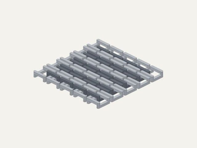 Print-in-place chainmail, a 3D printable design