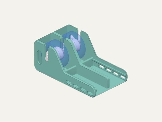 Twin tape strip dispenser, a 3D printable design