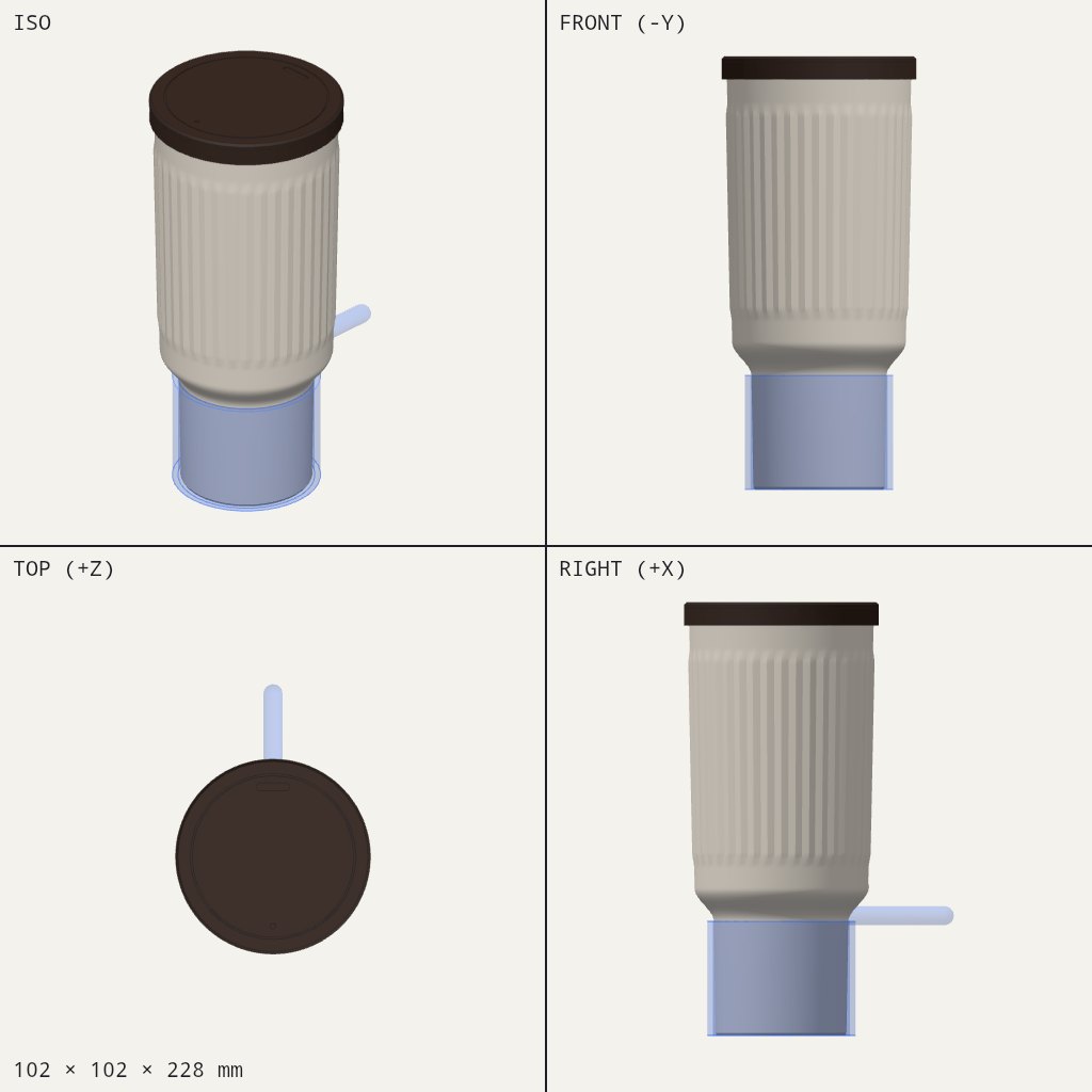 Decoy tumbler for Intoxalock