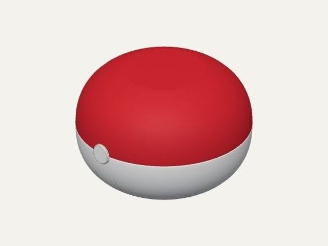 Poké Ball card box, a 3D printable design