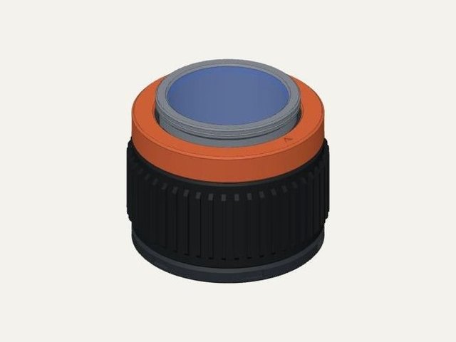 Twist-zoom lens barrel, a 3D printable design