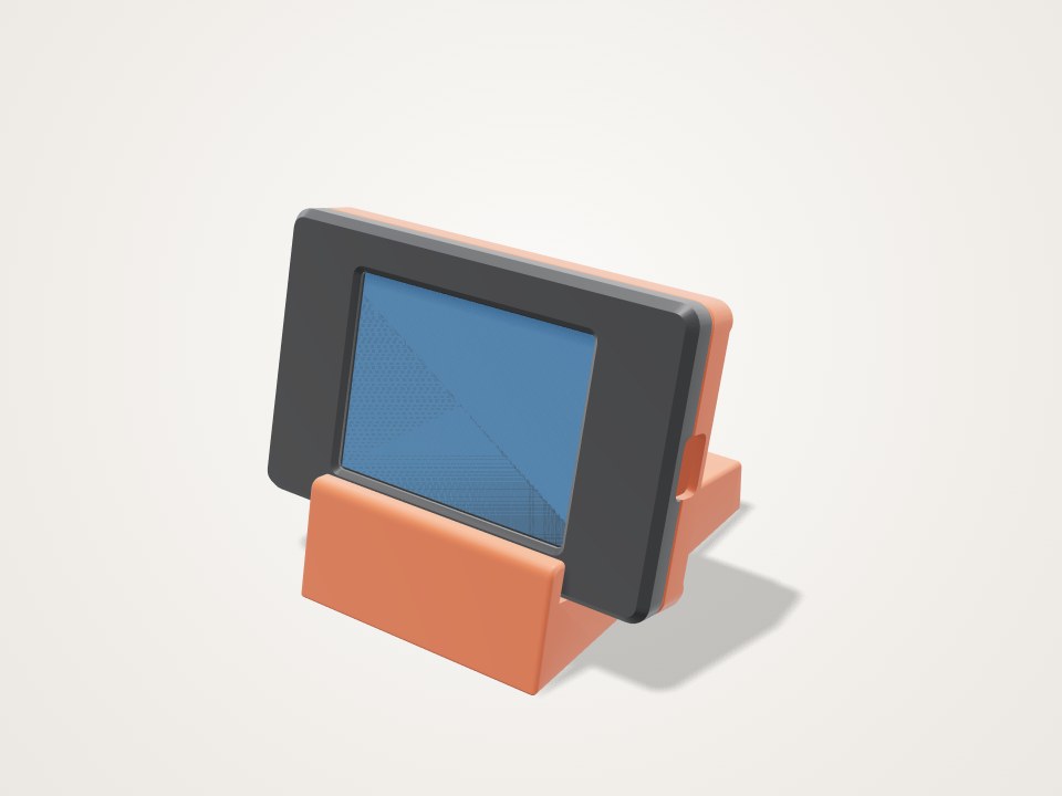 Display case with bezel for CYD, Pi Touch Display 2, e-paper, a 3D printable design